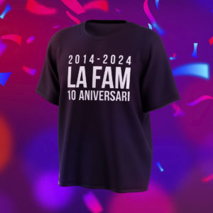 Camiseta 10 aniversario